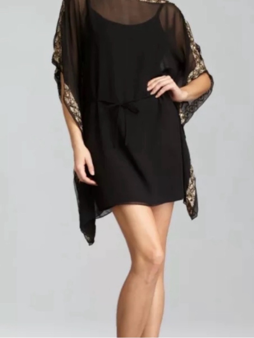 Aidan Mattox little black dress. Stunningly beautiful, beaded, in EUC. - Picture 4 of 8